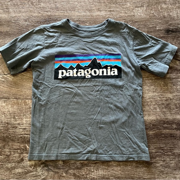 Patagonia Other - Patagonia kids logo tshirt (holes)